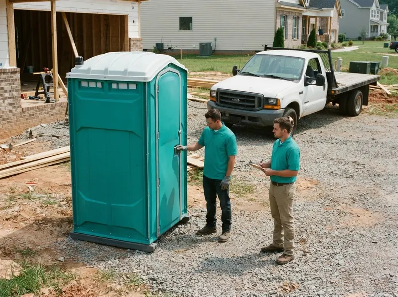 High-Rise & Caster-Wheel Restrooms in Roxboro, NC