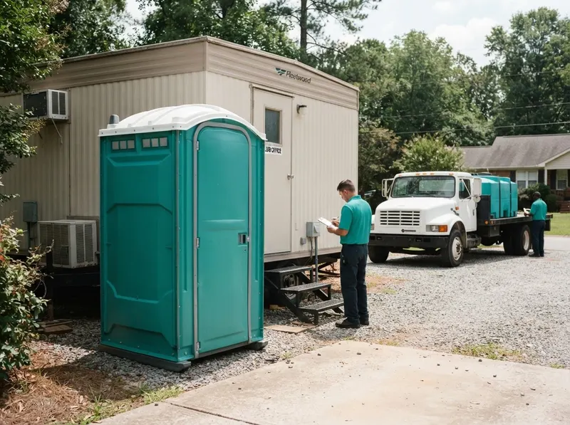 Holding Tank Rentals for Jobsite Trailers in Roxboro, NC